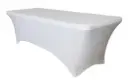 Hoes Wit Voor Plooitafel 183x76cm