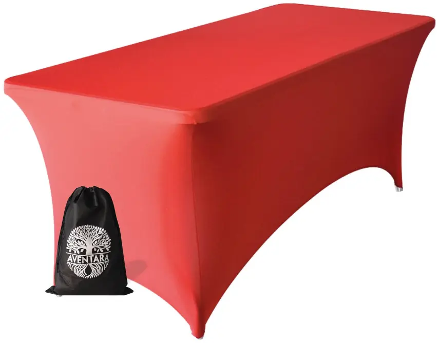 Hoes Rood Voor Plooitafel 183x76cm