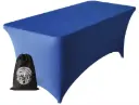 Hoes Blauw Voor Plooitafel 183x76cm