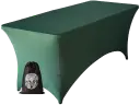 Hoes Groen Voor Plooitafel 183x76cm