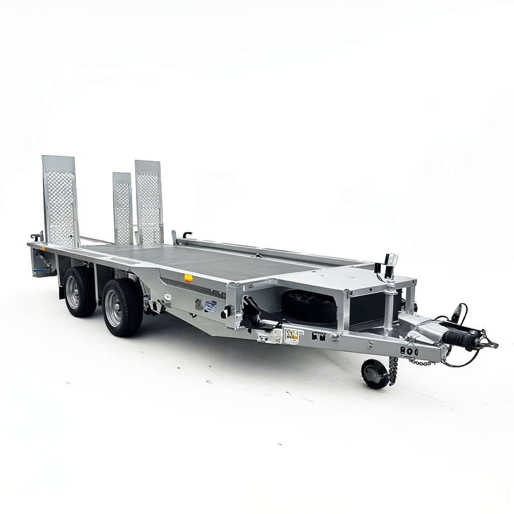 Aanhangwagen - Dieplader - Machinetransporter 3.5T