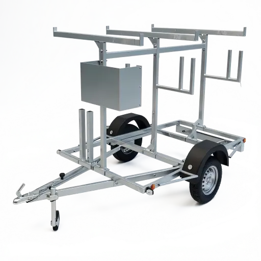 Aanhangwagen - Vervoer Alu Rolsteigers 750KG
