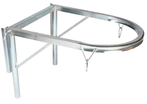 Raambevestiging voor Stortkoker 