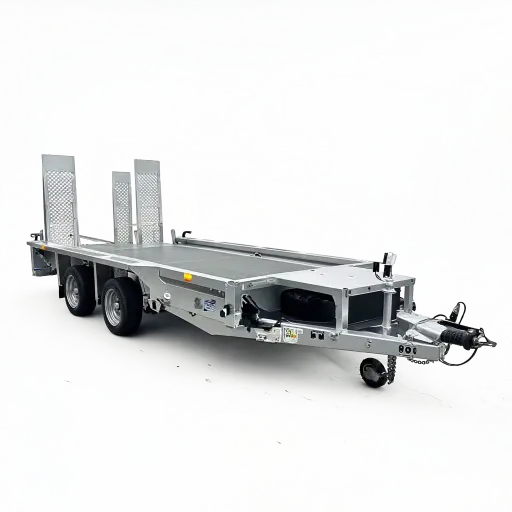 Aanhangwagen - Dieplader - Machinetransporter 3.5T